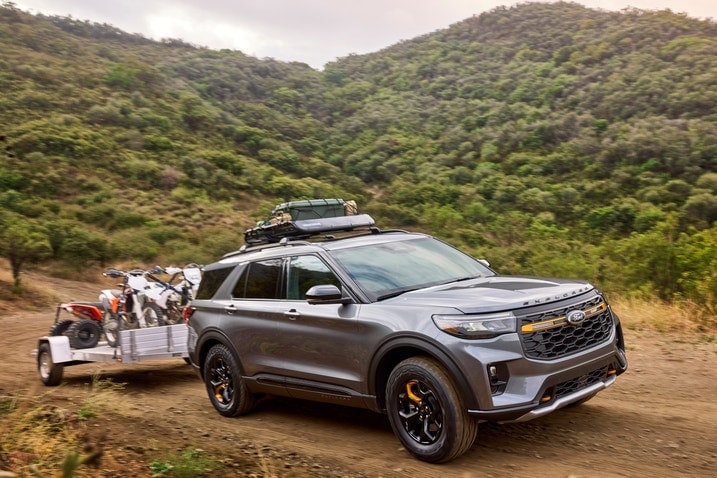 2026 Ford Explorer Tremor front 3/4