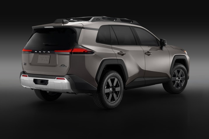 2026 Toyota RAV4 Woodland rear 3/4