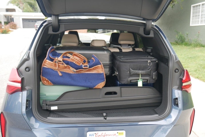 BMW X3 cargo test