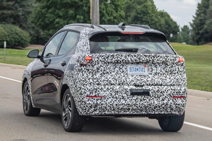 2026 Chevy Bolt EV spy shots