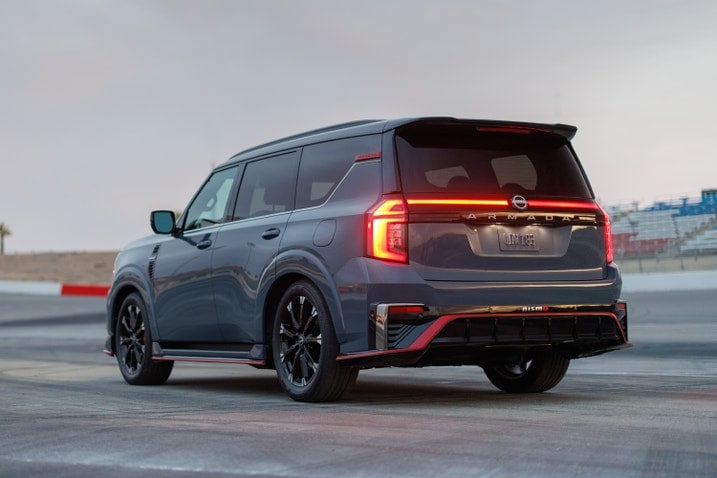 2026 Nissan Armada Nismo Exterior Rear 3/4