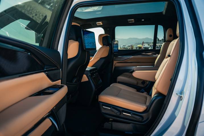 2026 Cadillac Escalade IQL second row seating
