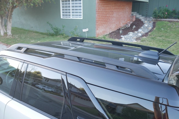 Ford Bronco Sport Cargo Test roof rails