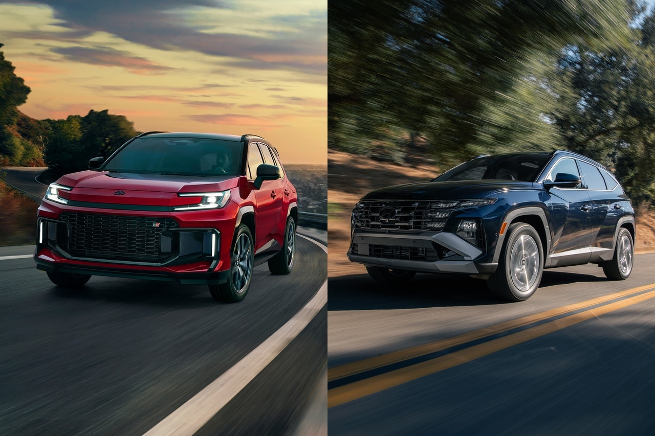 2026 Toyota RAV4 vs. 2025 Hyundai Tucson