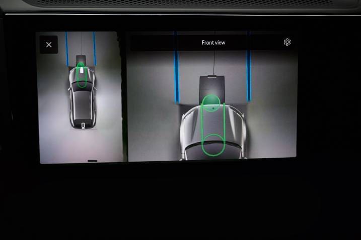 Porsche Cayenne EV wireless charging