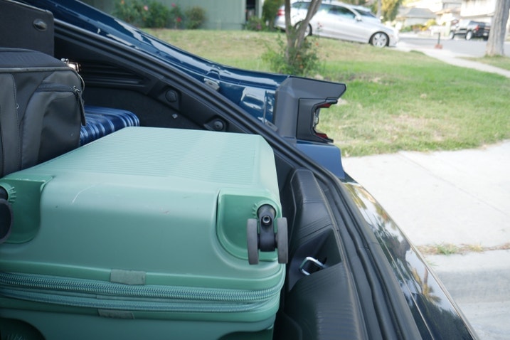 Dodge Charger Daytona cargo test
