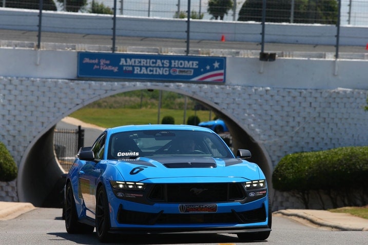 2024 Ford Mustang Dark Horse driving