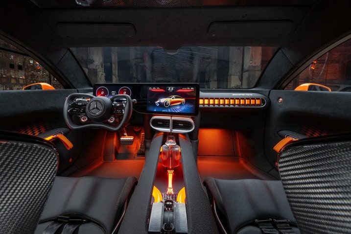 Mercedes-AMG GT XX concept interior