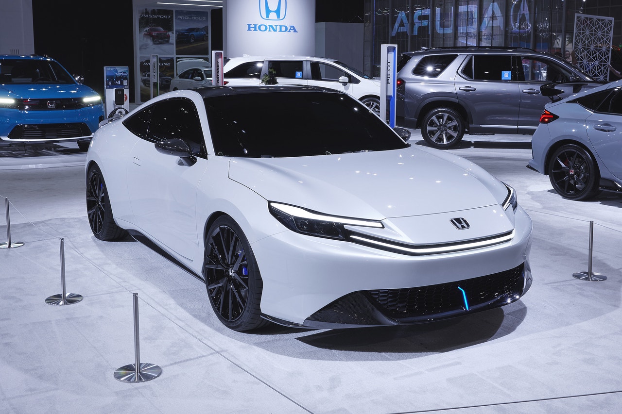 2026 Honda Prelude prototype front 3/4