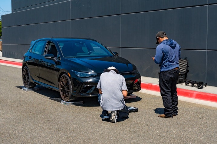 2025 Volkswagen Golf R testing