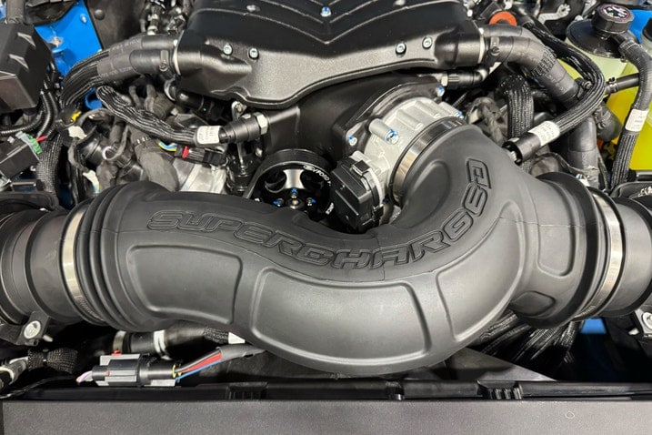2024 Ford Mustang Dark Horse air intake