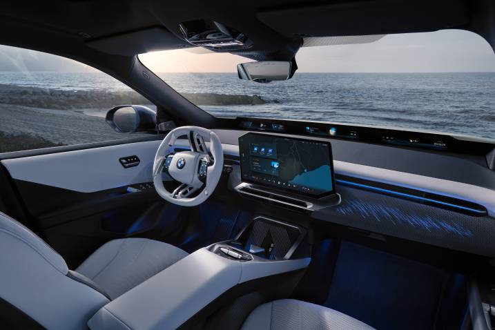 2027 BMW iX3 dash