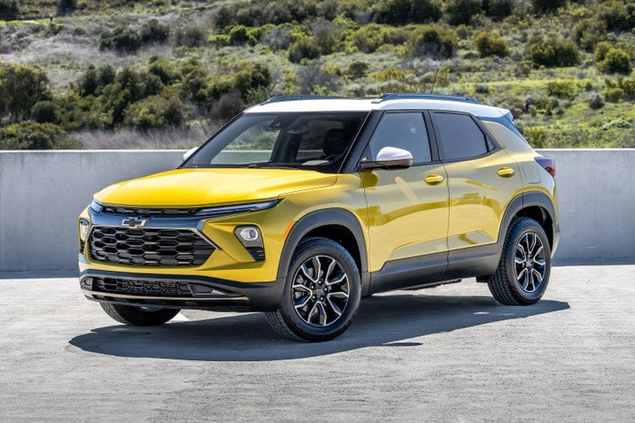 2025 Chevy Trailblazer Front 3:4