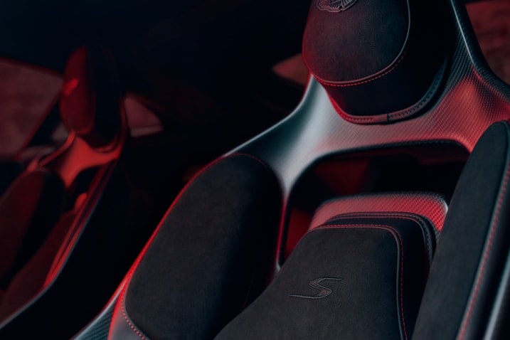 2026 Aston Martin Vantage S seat