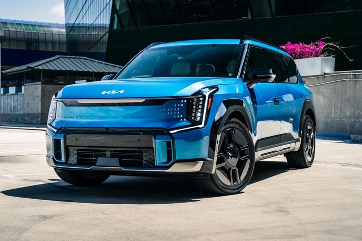 Long-Term 2024 Kia EV9 front 3/4