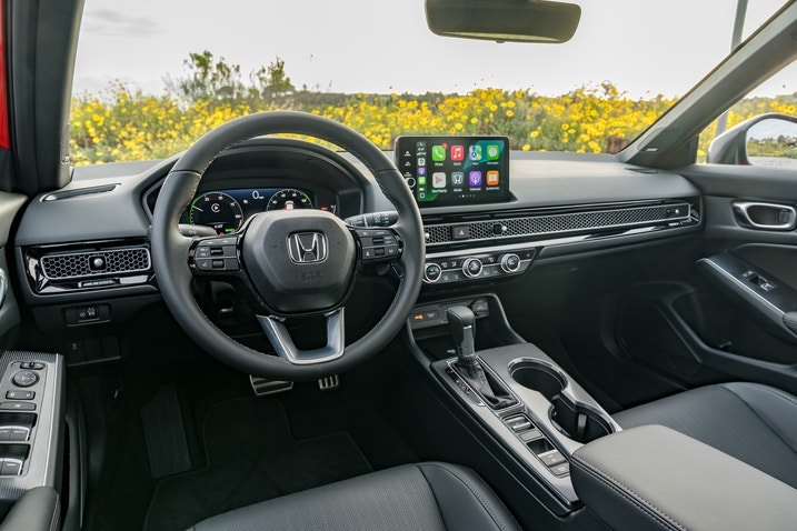 2025 Honda Civic Hybrid Hatchback interior