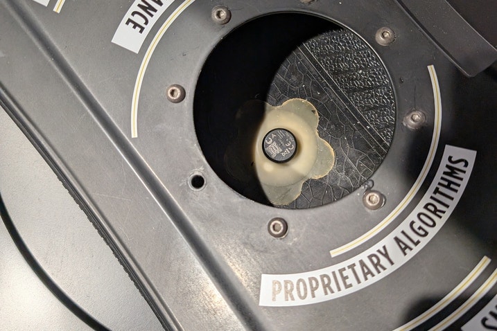 Pirelli Cyber Tire sensor cutaway