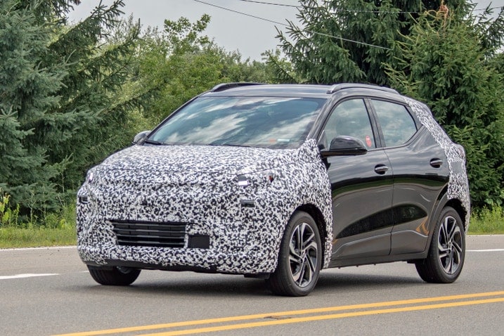 2026 Chevy Bolt EV spy shots
