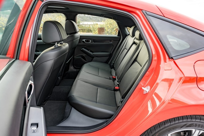 2025 Honda Civic Hybrid Hatchback back seat