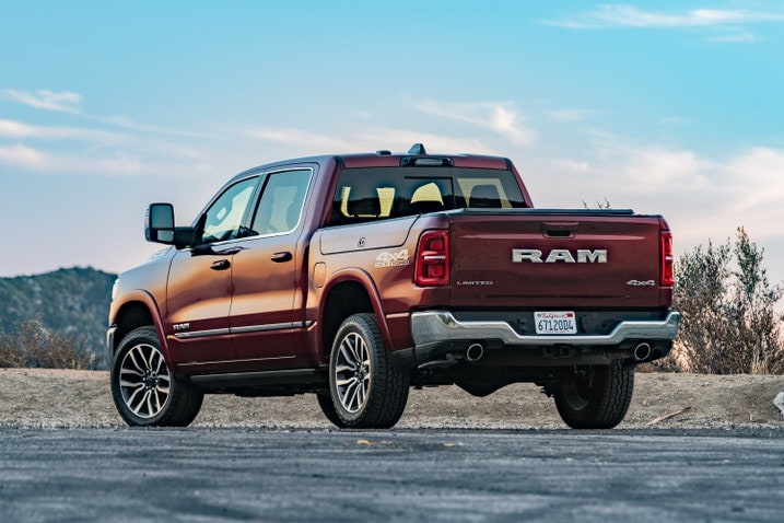2025 Ram 1500 Limited rear 3/4