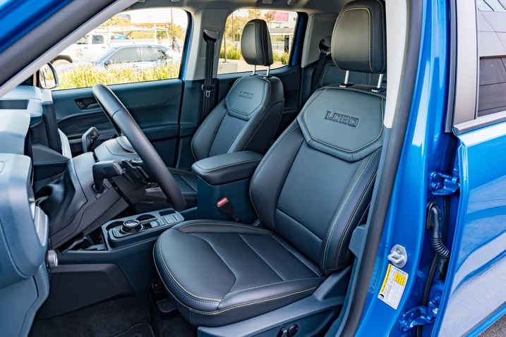 2025 Ford Maverick Lobo seats