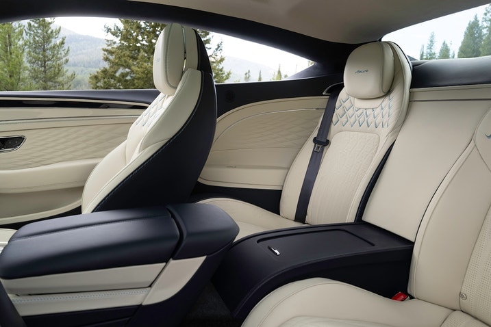 2025 Bentley Continental GT rear seats