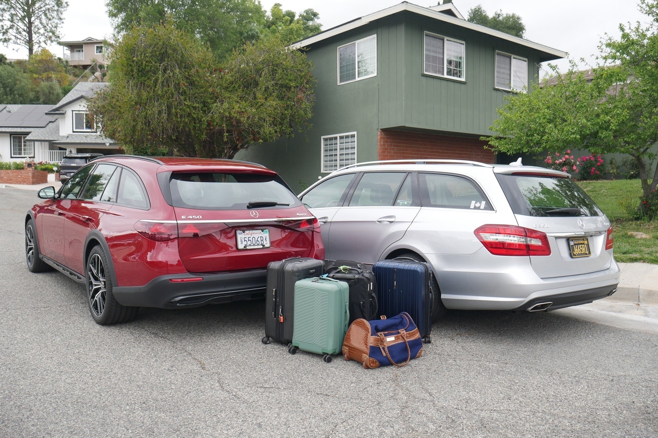 2025 Mercedes-Benz E-Class All-Terrain cargo test