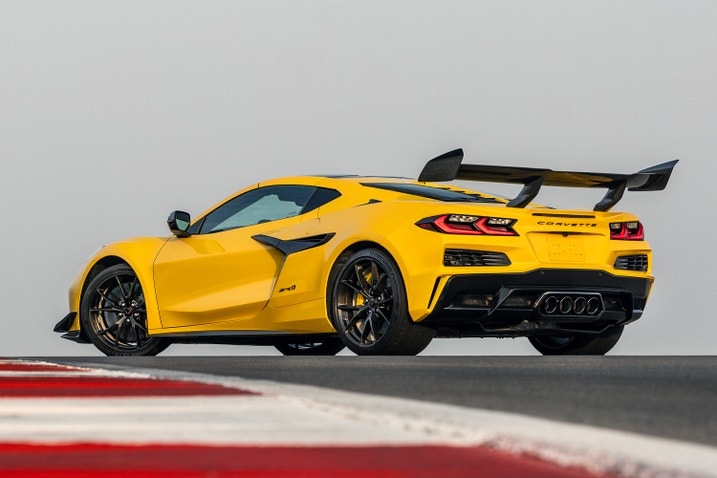 2025 Chevy Corvette ZR1 driving