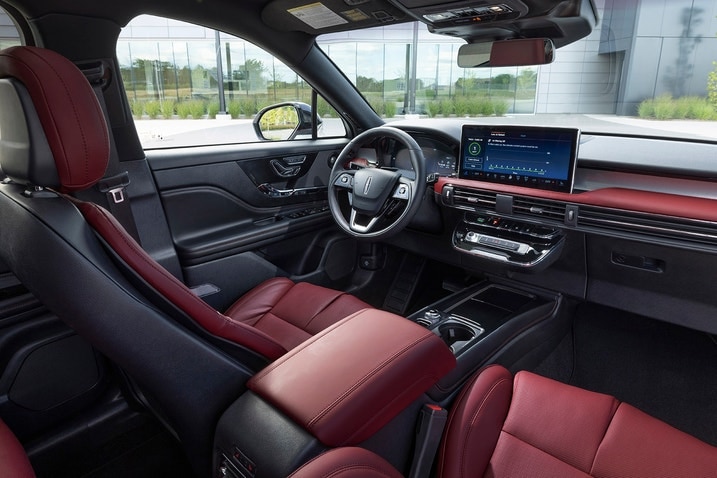 Lincoln Corsair front interior