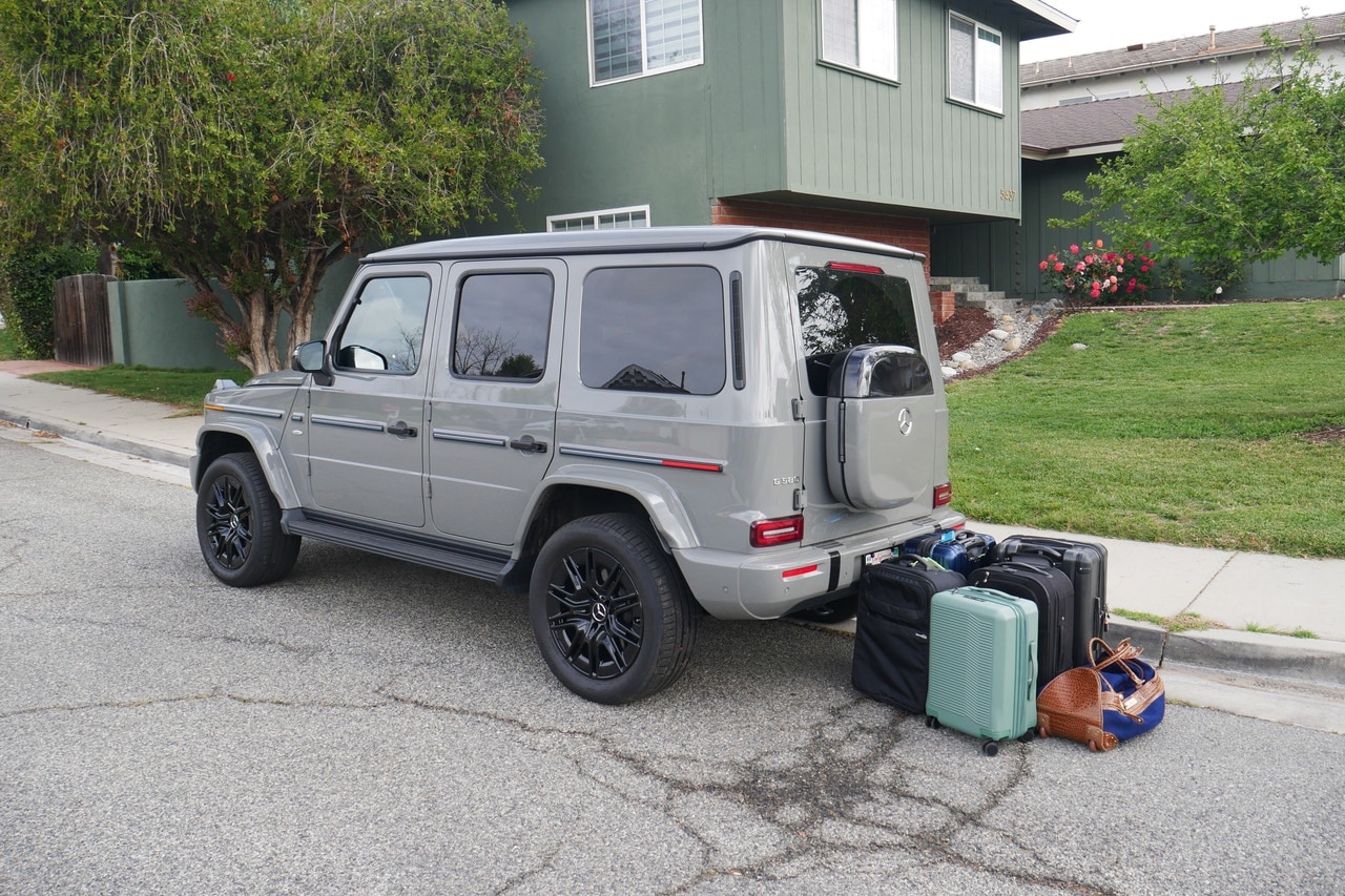 2025 Mercedes-Benz G 580 EV cargo test