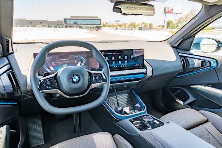 2025 BMW X3 interior