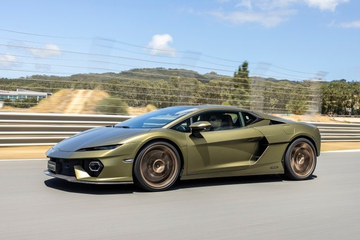 2026 Lamborghini Temerario driving