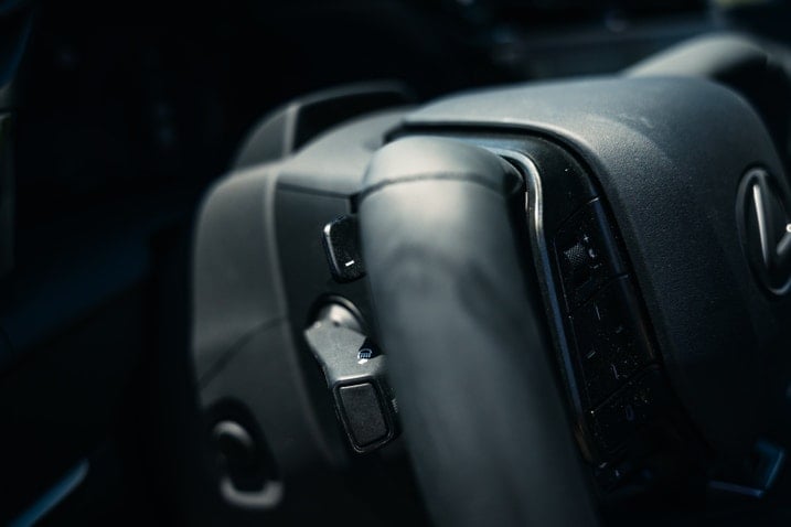 Lexus RZ 550e Interior Detail