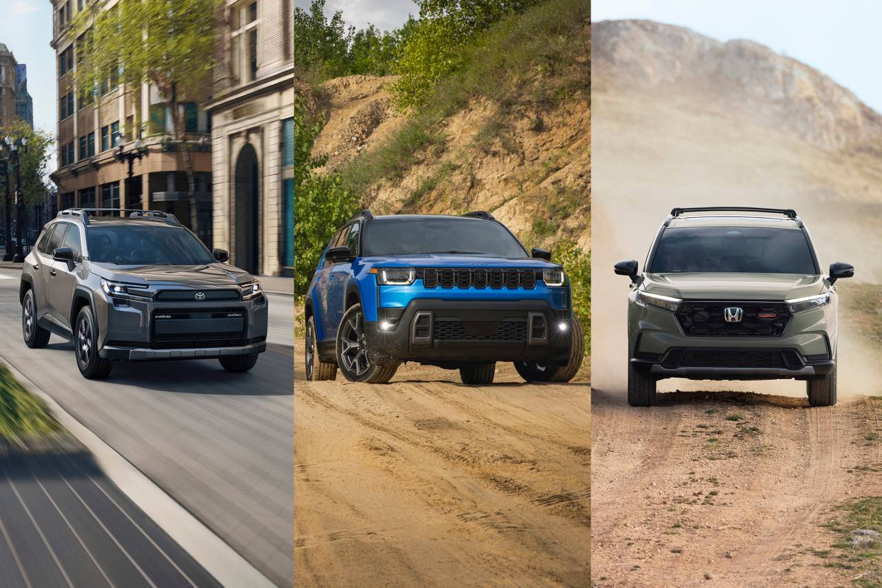 Toyota RAV4 vs Jeep Cherokee vs Honda CR-V