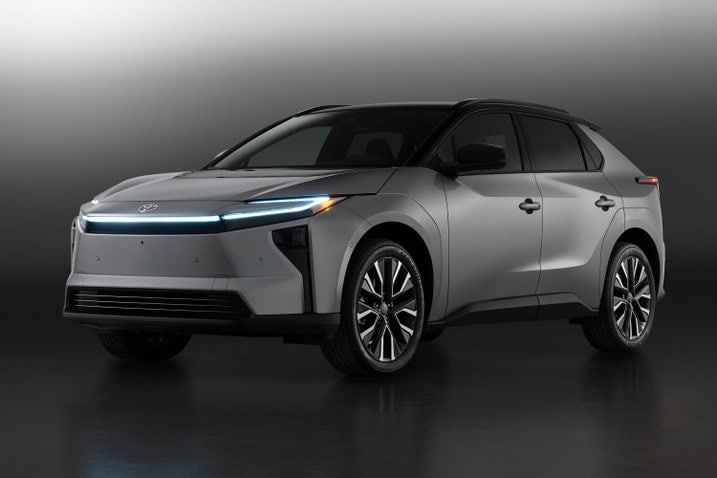 2026 Toyota bZ front 3/4
