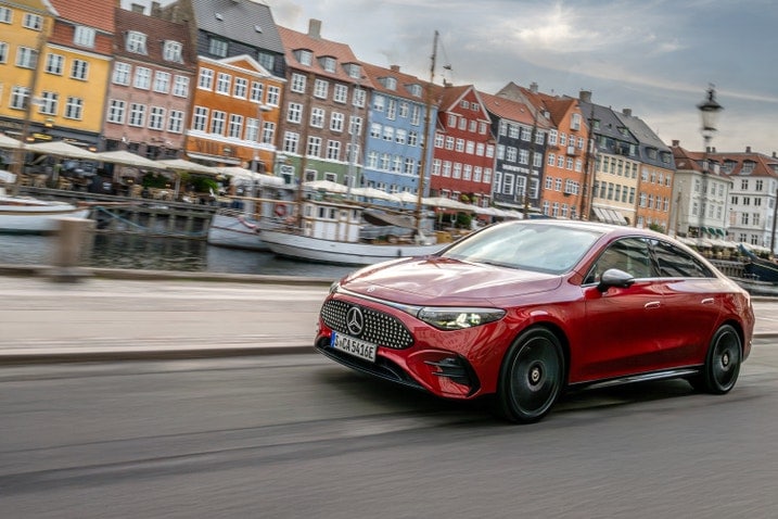 2026 Mercedes CLA driving