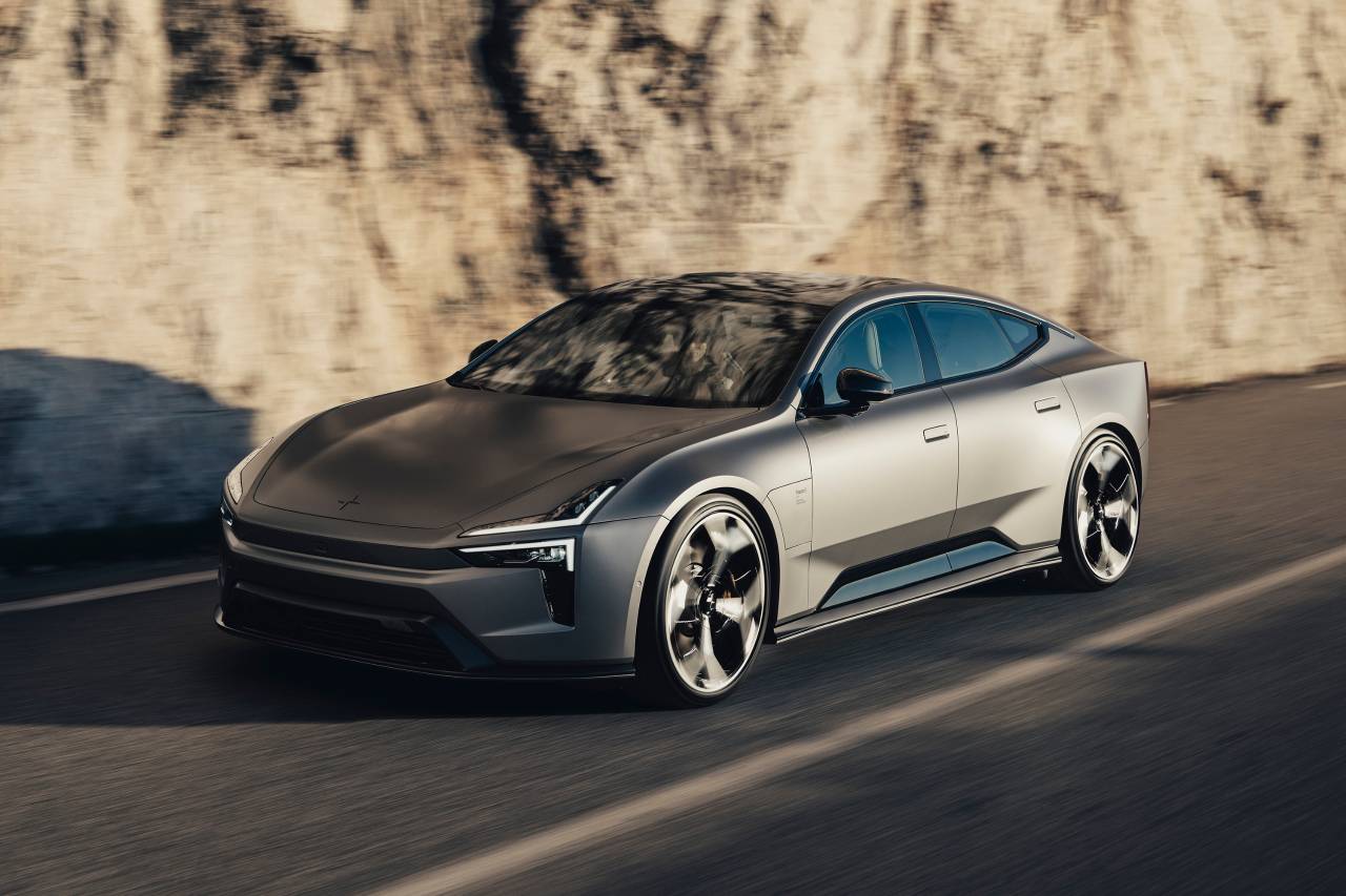 2026 Polestar 5 driving