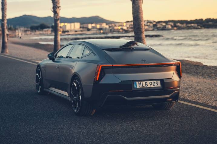 2026 Polestar 5 rear 3/4