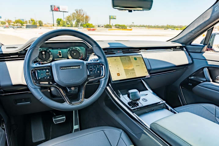 2025 Range Rover Sport SV interior