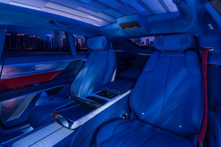 2026 Cadillac Celestiq rear seats