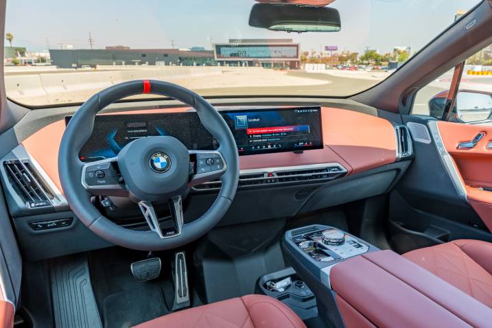 2026 BMW iX M70 dashboard