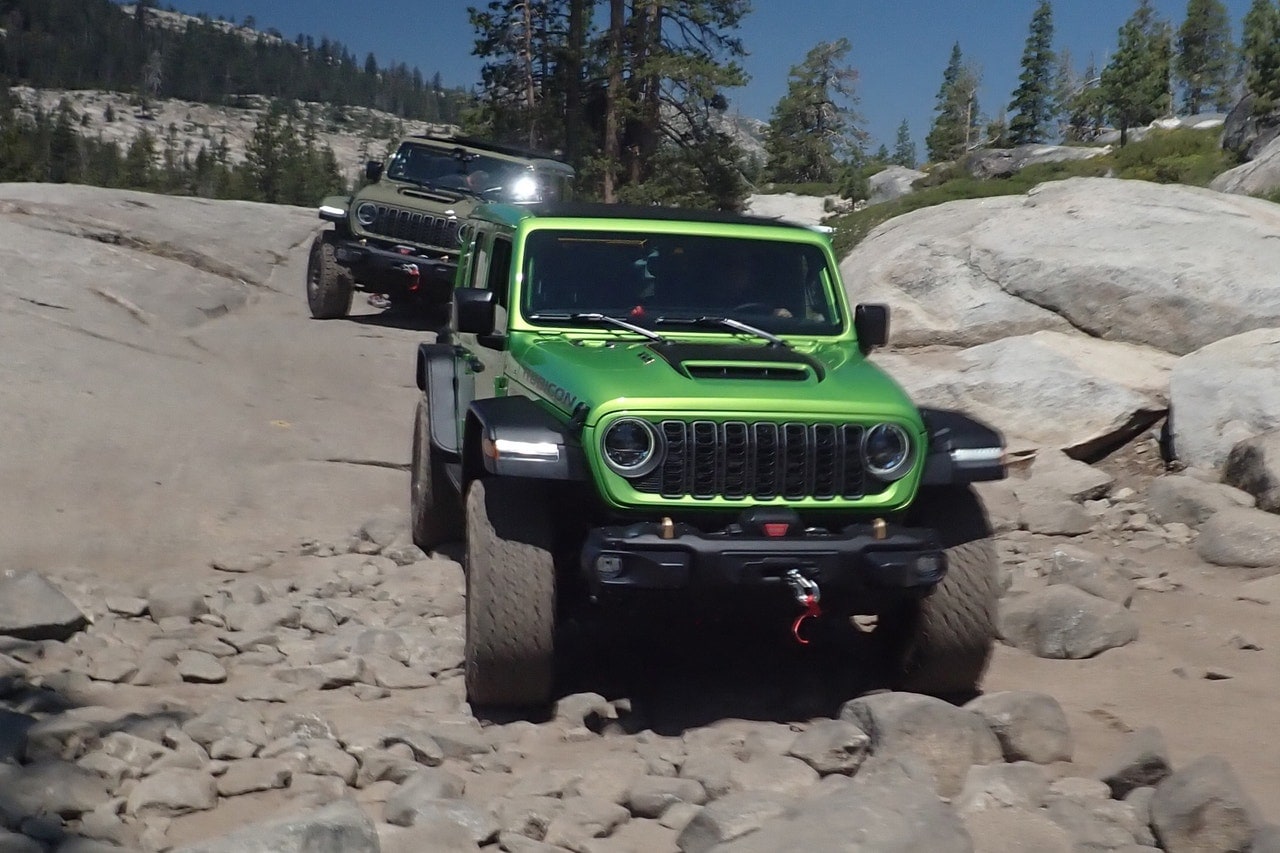 2025 Jeep Wrangler on the Rubicon Trail