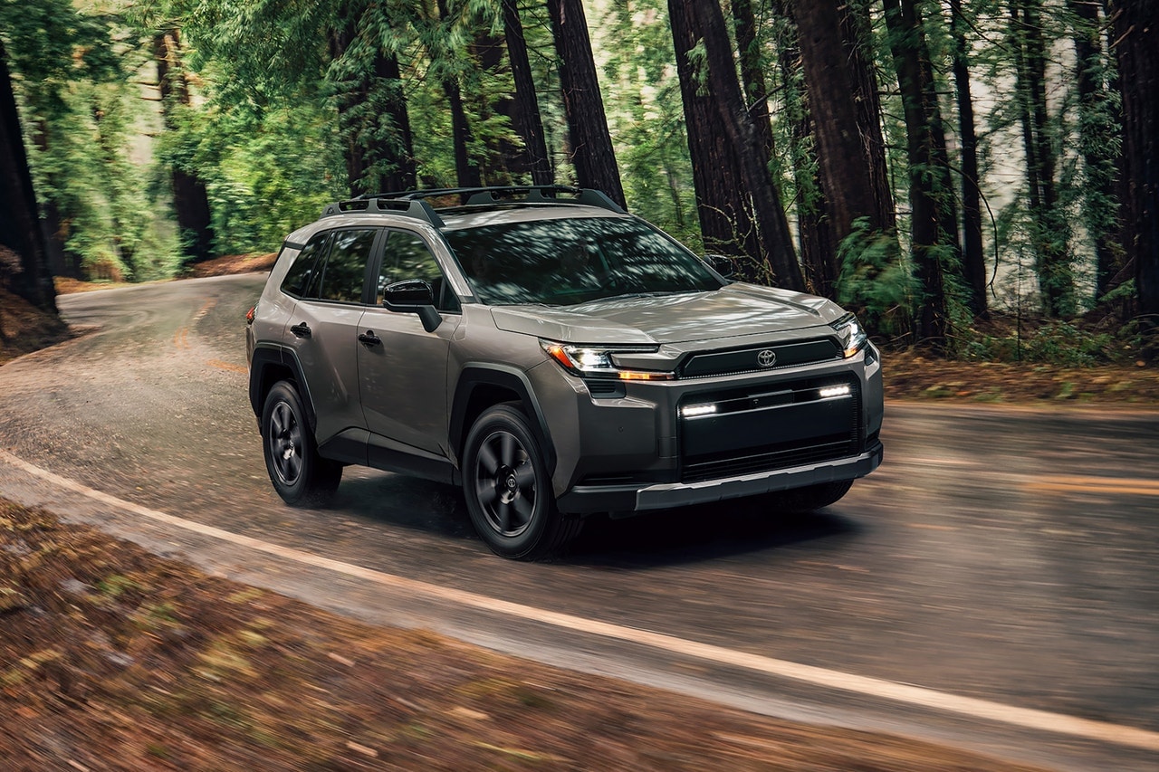 2026 Toyota RAV4 Woodland driving
