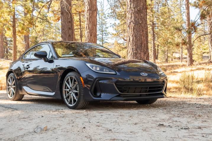 2025 Subaru BRZ Series Purple parked outdoors