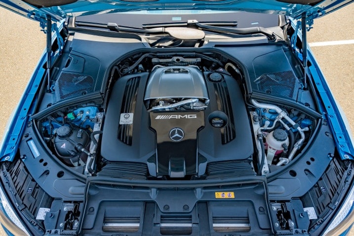 2024 Mercedes-AMG S 63 E Performance engine