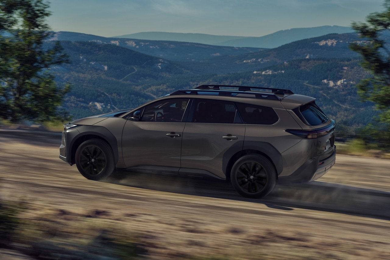 2026 Toyota bZ Woodland driving