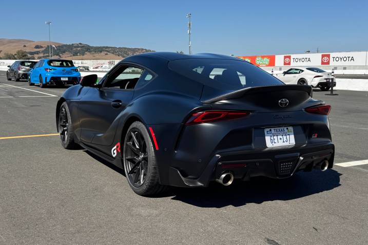 2026 Toyota Supra Final Edition Rear Side Angle