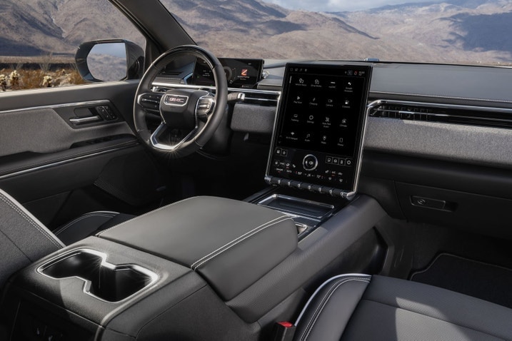 2026 GMC Sierra EV AT4 interior