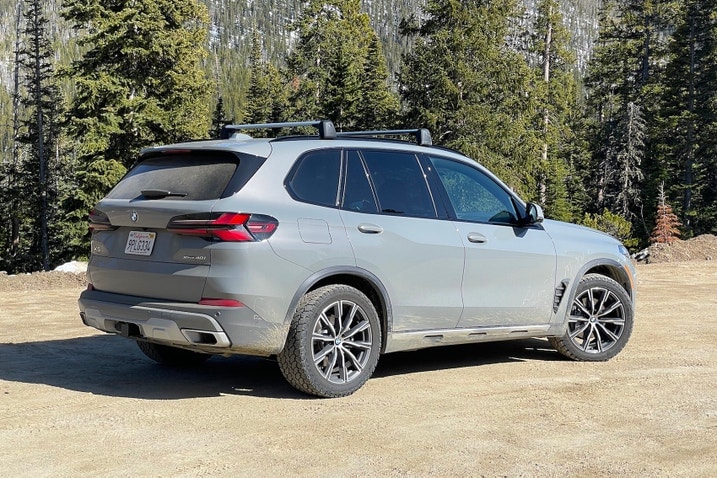 2025 BMW X5 Silver Anniversary Edition rear 3/4