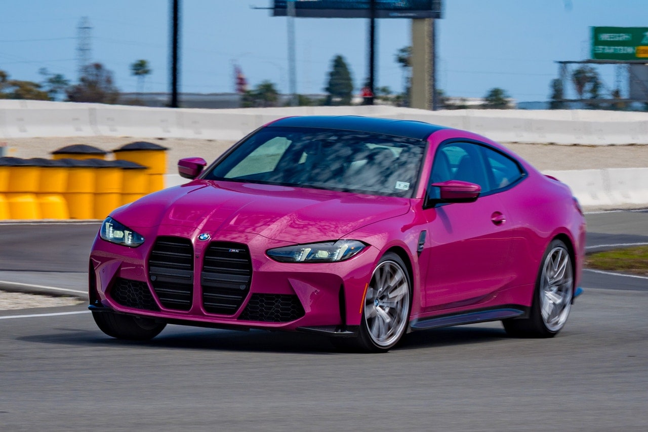 2025 BMW M4 driving